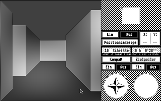 3-D Irrgarten atari screenshot